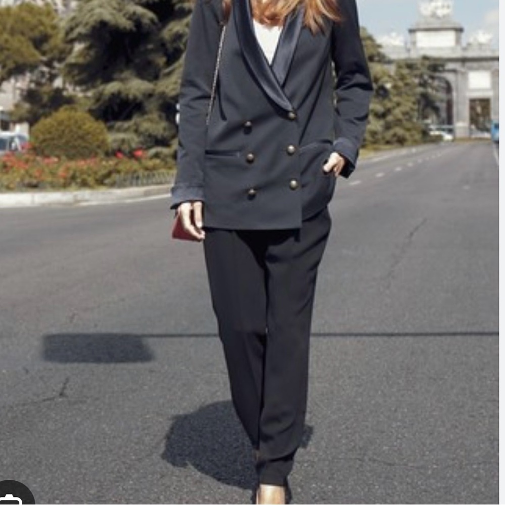 Alexander Wang Black Silk Elastic Waist Pants